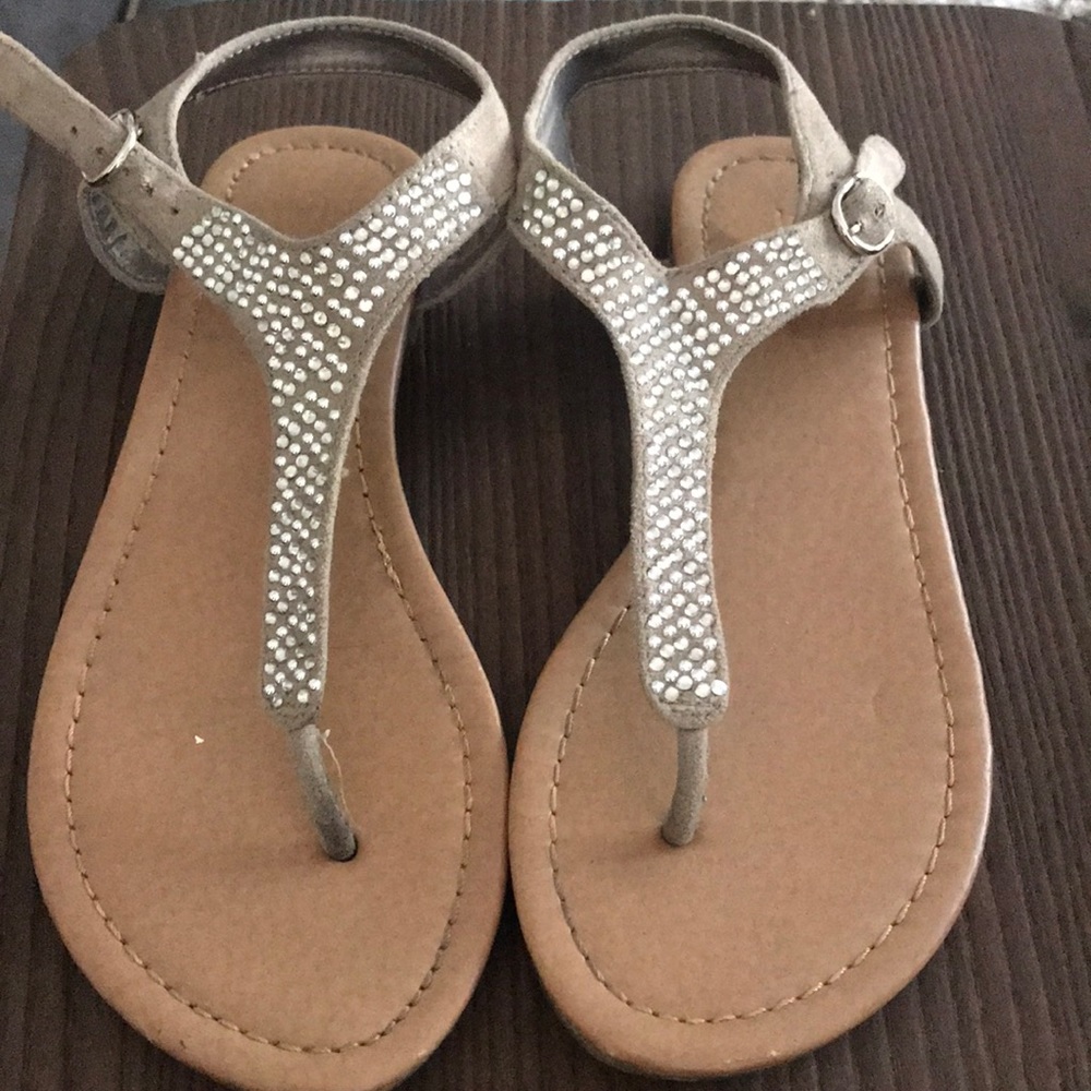 Rhinestone sandals